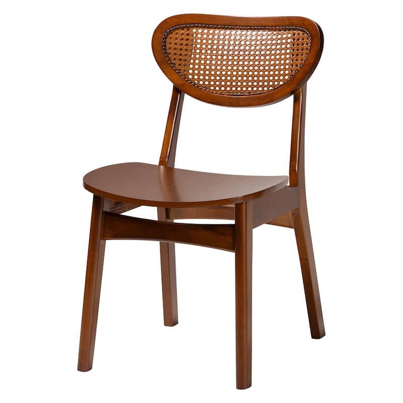 Crystal 5-Piece Dining Set - Mid-Century Modern Round Table and Chair Set for Dining Room, Kitchen, Apartment