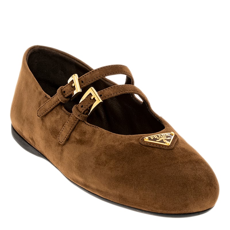 Prada Suede Ballerinas - 39 EU