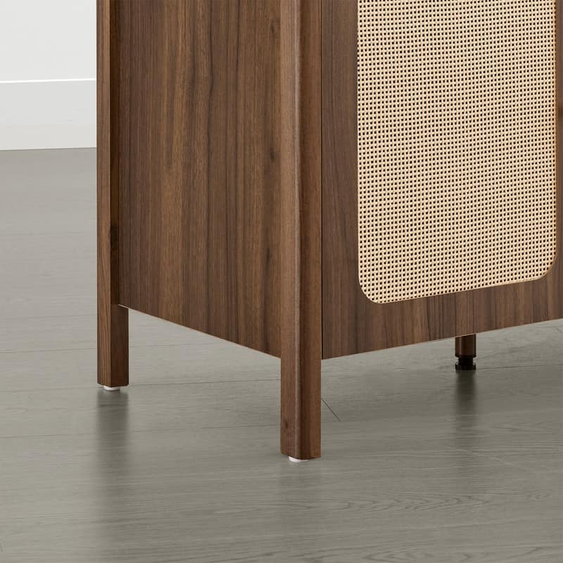 Spruce & Spring 62" Bohemian TV Stand Modern Media Console Entertainment Center