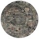 preview thumbnail 73 of 105, SAFAVIEH Handmade Anatolia Ramzia Traditional Rug 6' Round - Grey/Green