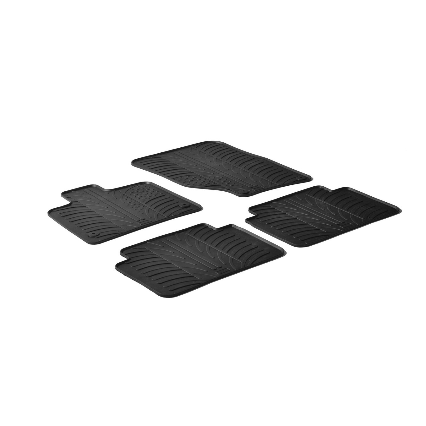 Shop Gledring 2006 2014 Audi Q7 Custom Fit All Weather Heavy Duty Car Floor Mats Overstock 13655854