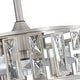 preview thumbnail 37 of 39, 20"/28" Caged Chandelier Ceiling Fan with Crystal Light Remote Control