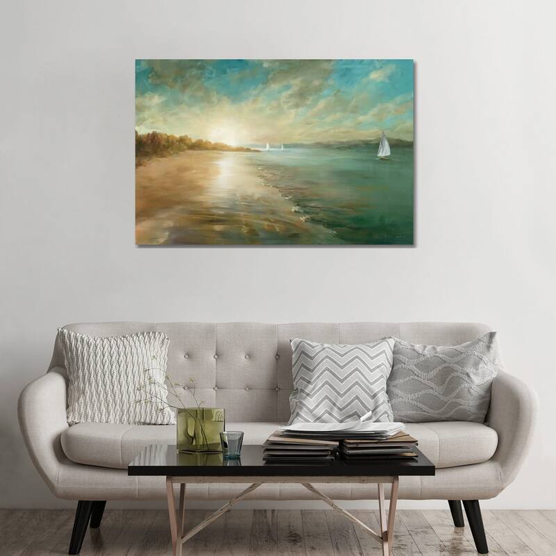 iCanvas "Coastal Glow" by Danhui Nai Canvas Print - 32x48x1.5