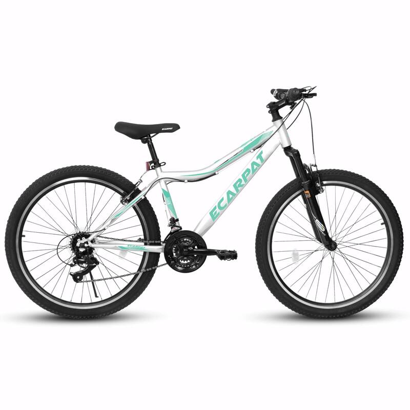 carpat 26-Inch Mountain Bike - 21-Speed V-Brake, Front Suspension, Carbon Steel Frame