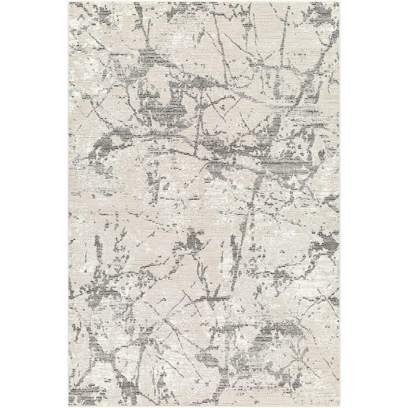 Livabliss Alder Machine Washable Abstract Area Rug