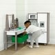 preview thumbnail 6 of 8, Delta Children Gourmet All-in-One Corner Play Kitchen