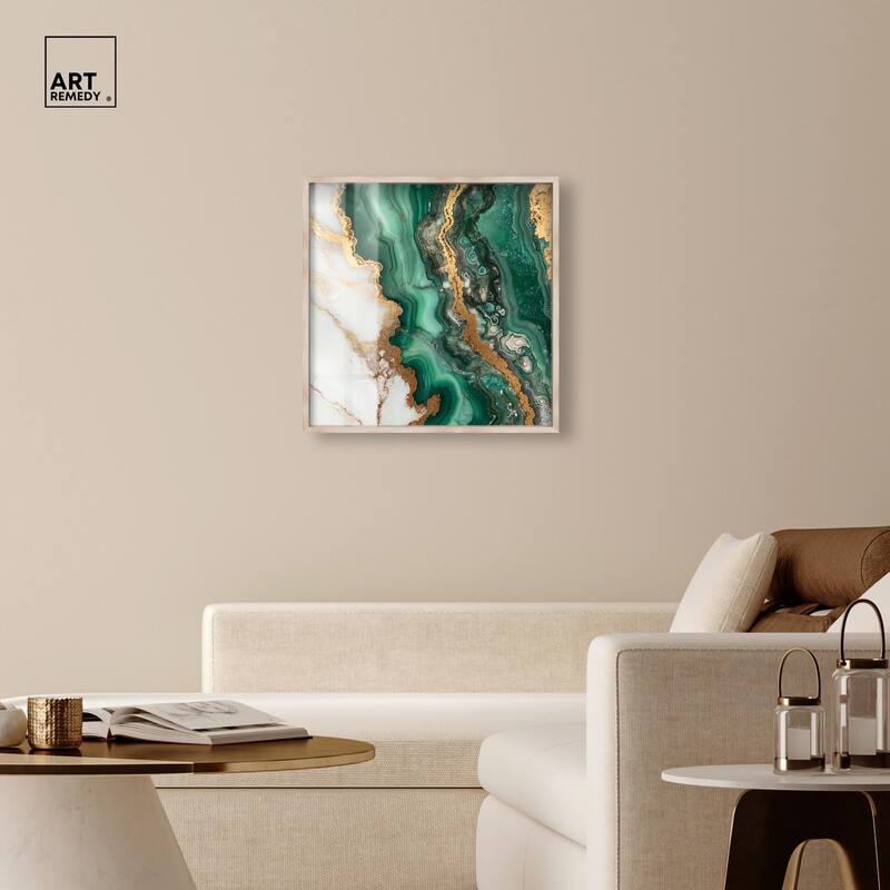 Malachite Majesty Shadowbox by Art Remedy