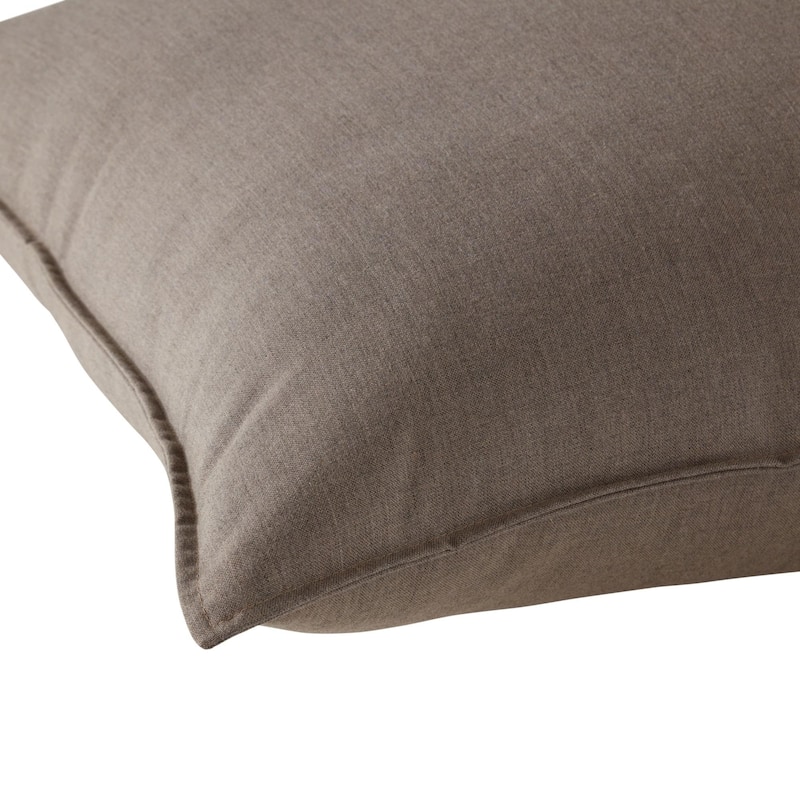 Sunbrella Fabric Outdoor 2-Piece Deep Seat Chair Cushion