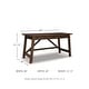 preview thumbnail 6 of 4, Signature Design by Ashley Baldridge Brown Home Office Desk