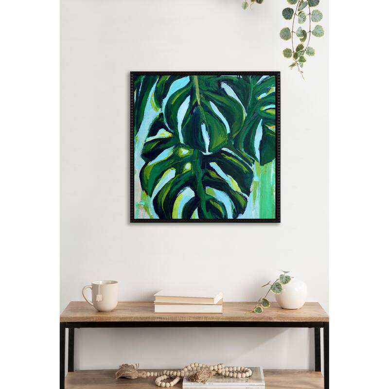 Kate and Laurel Sylvie Beaded Blank Framed Canvas