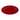 Charger Plate (Scallop Edge) (Red) (13") - Set of 6