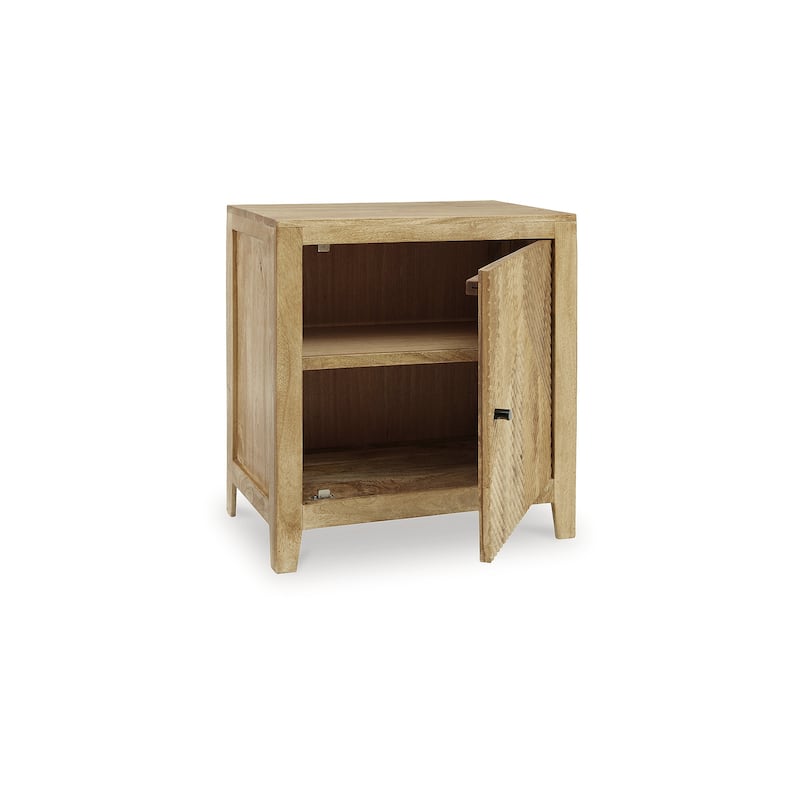 Signature Design by Ashley Emberton Brown Accent Cabinet - 24"W x 15"D x 27"H