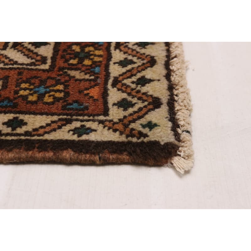 ECARPETGALLERY Hand-knotted Konya Anatolian Copper Wool Rug - 3'3 x 10'11