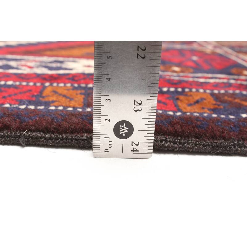 ECARPETGALLERY Hand-knotted Teimani Dark Navy Wool Rug - 2'10 x 4'9