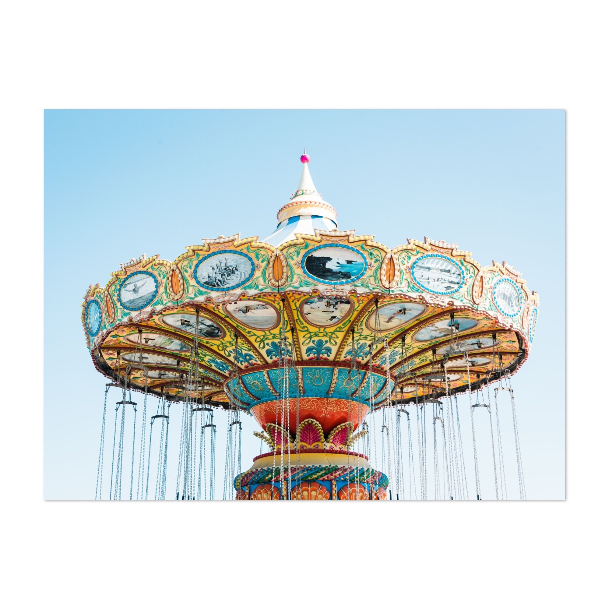 Santa Cruz California Boardwalk Santa Cruz 03 Beach Art Print