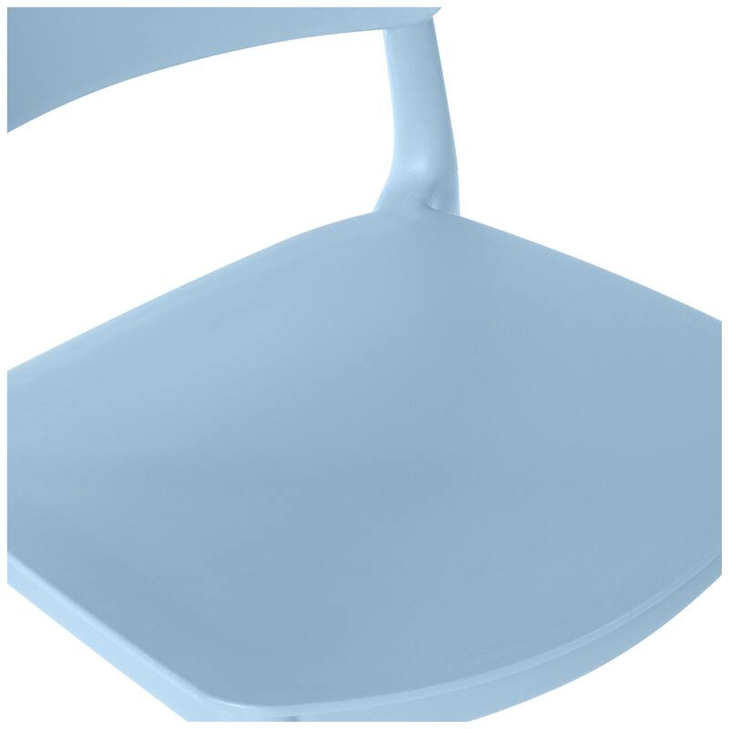 Frond and Form 29.5 Inch Outdoor Bar Stool (Set of 2)