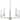 Progress Lighting Kellwyn Collection Five-Light Brushed Nickel and Clear Glass Transitional Style Chandelier Light