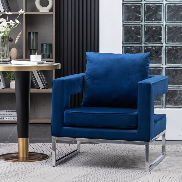 Lenola contemporary upholstered 2025 accent arm chair