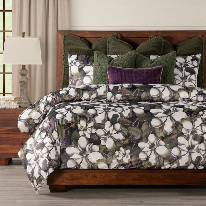Smithsonian Sweet Magnolias Duvet Set - California King - 10 Pieces or More