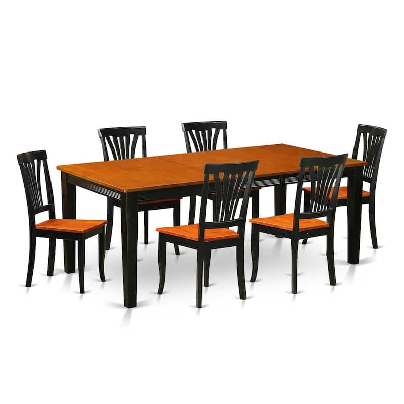 Baroque Dinette Set - Table & 8 Chairs - Kitchen Dining Room Furniture