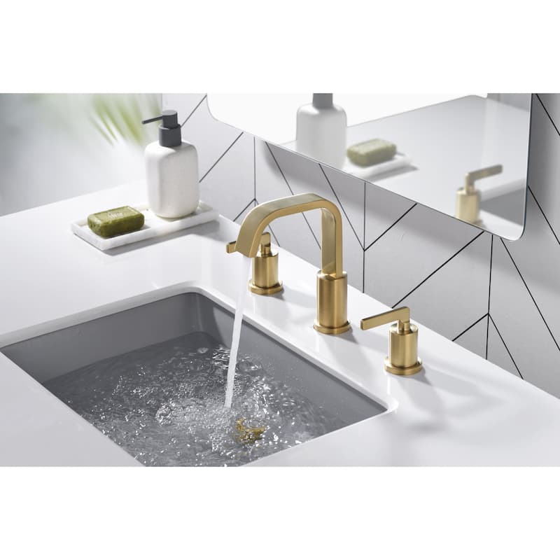 Ultra Faucets Ardua Collection Two-Handle Widespread Lavatory Faucet