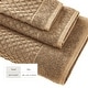 preview thumbnail 95 of 193, Linery & Co. Cotton Diamond Waffle Texture Bath Towels.