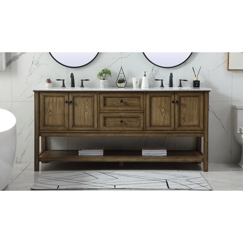 Grand 60 - 72 Inch Double Bathroom Vanity