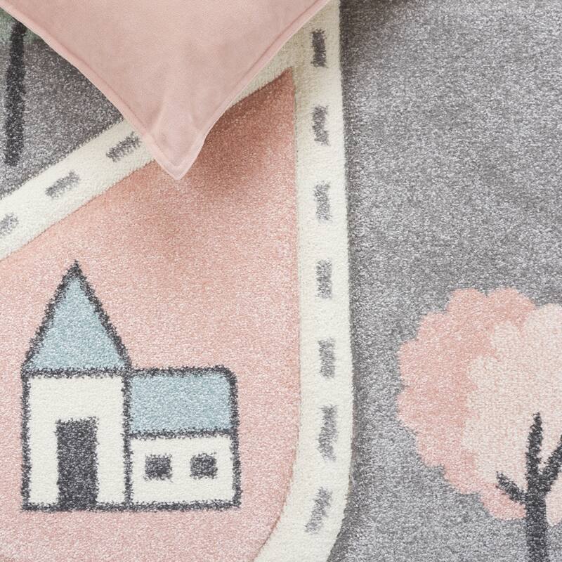 SAFAVIEH Carousel Kids Mihaila Neighborhood Rug