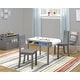 preview thumbnail 1 of 2, Sorelle Furniture Imagination 3-piece Kids' Craft Table and Chair Set