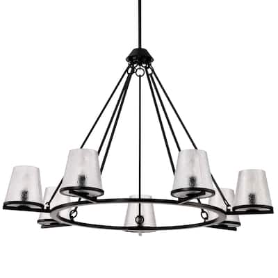 Nuvo Lighting 60/8259 Valentine 7 Light 40" Wide Ring Chandelier