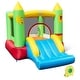 preview thumbnail 2 of 7, Inflatable Bounce House Kids Blow-up Bouncer with Slide with 480W Blower - 117" x 80" x 74.5"