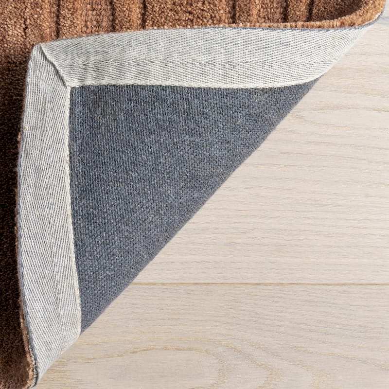 Starke Checked Wool Area Rug