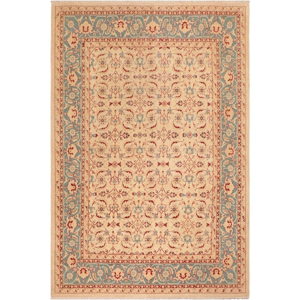 Boho Chic Ziegler Laurena Hand Knotted Area Rug -8'1" x 9'8" - 8 ft. 1 in. X 9 ft. 8 in.. Opens flyout.