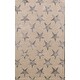 preview thumbnail 1 of 5, Wool/ Silk Modern Trellis Oriental Area Rug Geometric Hand-Tufted - 4'0" x 6'0"