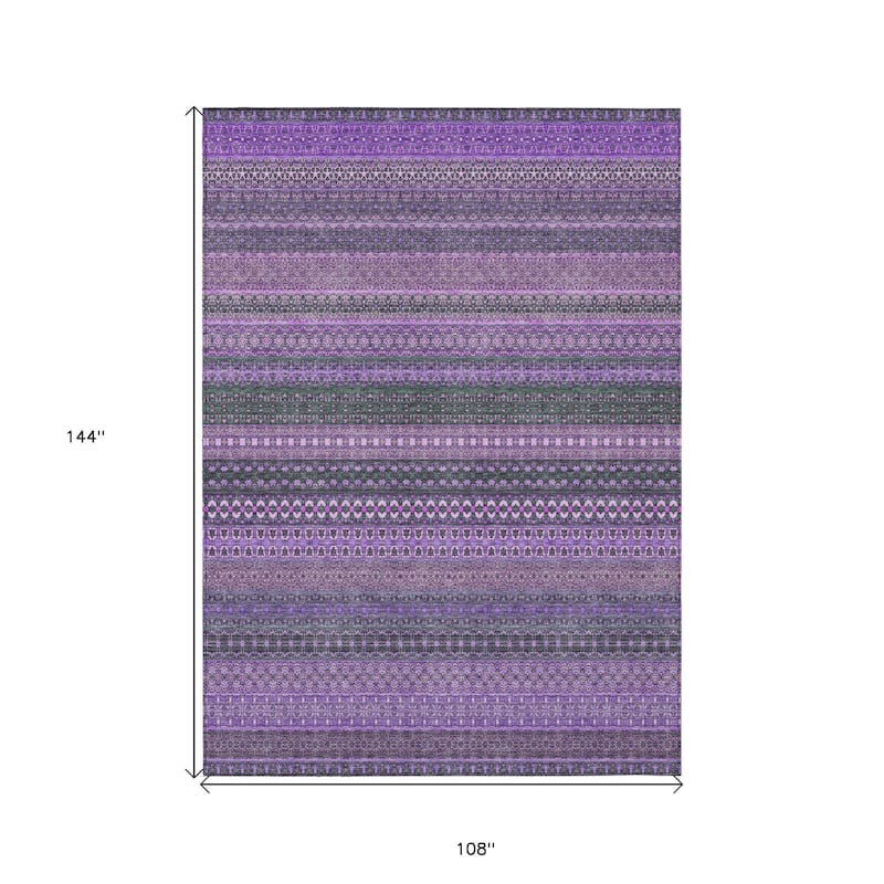 Lamo Stripe Weather Resistant Timeless Fusion Outdoor Rug