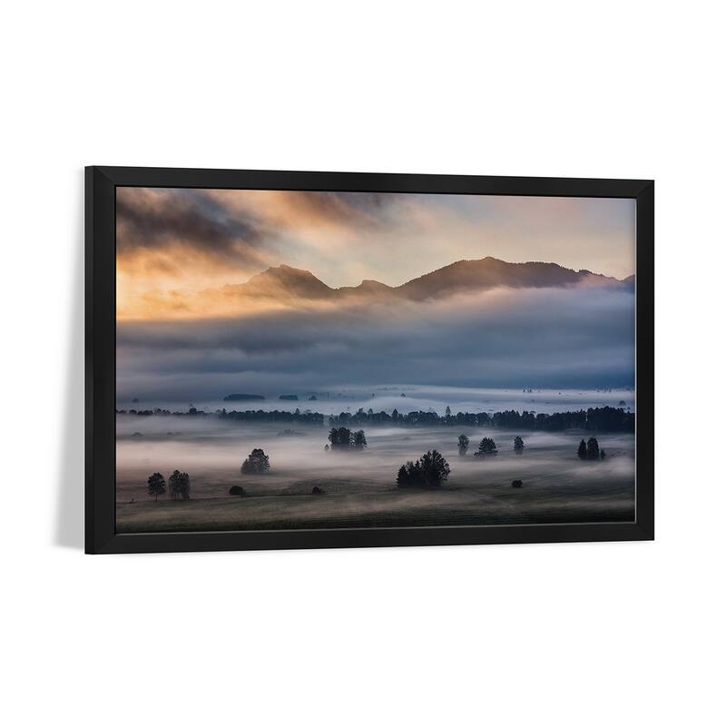 Autumn Morning... Premium Framed Poster by Nina Pauli