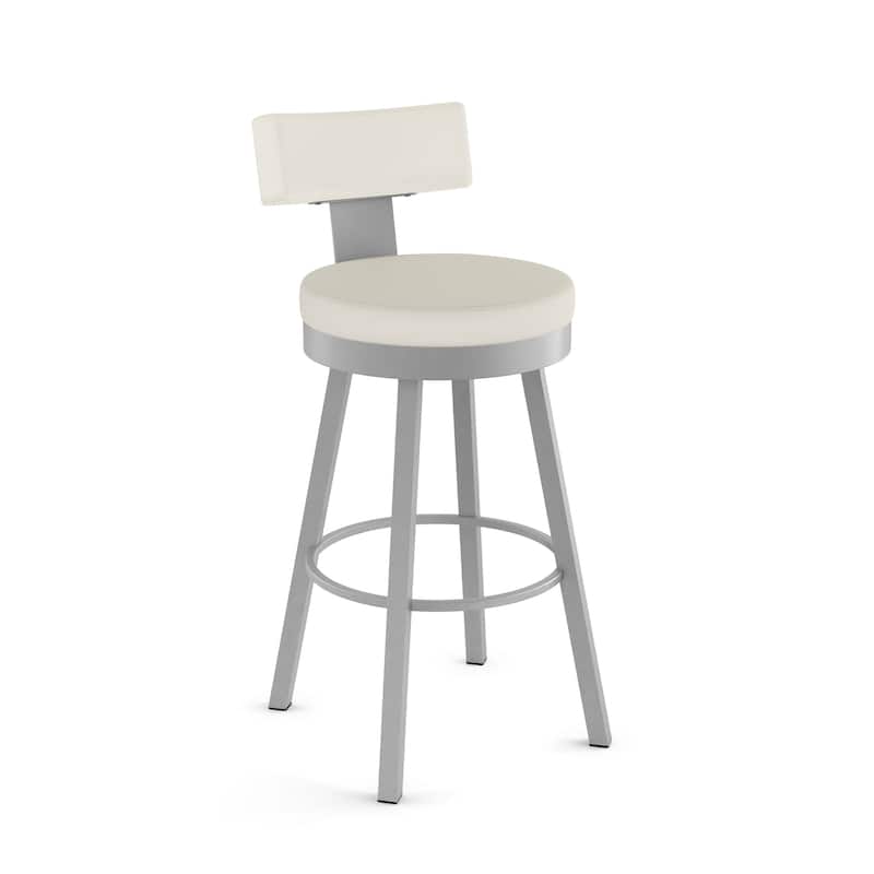 Amisco Morgan Swivel Counter and Bar Stool