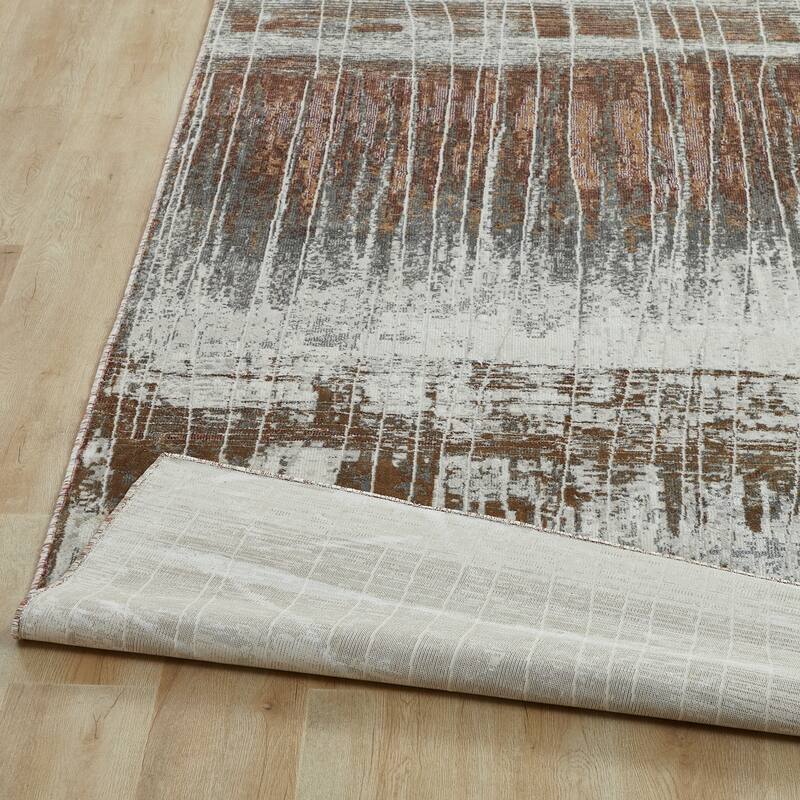 Radiant Horizon Abstract Area Rug