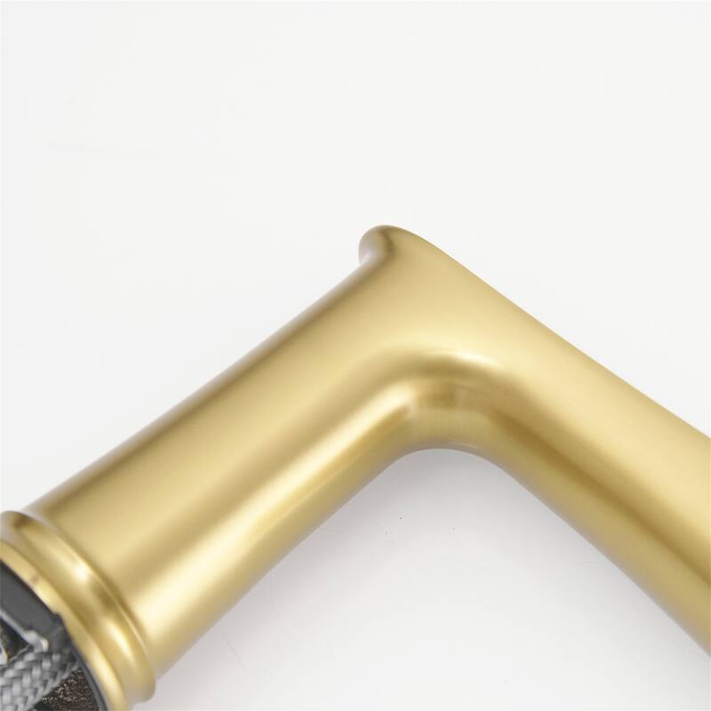 8 Inch Widespread Waterfall Bathroom Faucet with Pop-up Drain Kit Brass Double Handle Modern Bathroom Sink Vanity Faucets