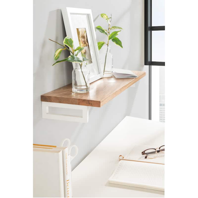 Kate and Laurel Lankford Wood Shelf