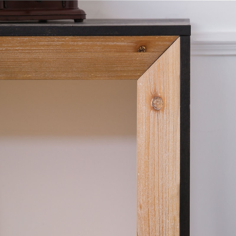 59" Rustic Modern Wood Console Table for Entryway Table