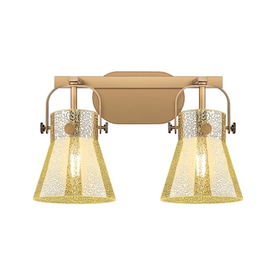 Innovations Lighting 423-2W-11-17 Pilaster II Cone Vanity Pilaster II