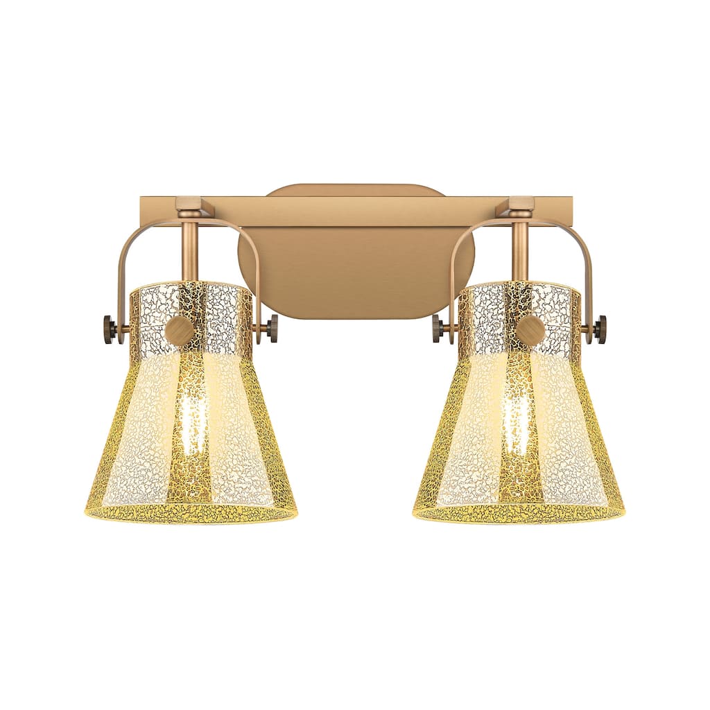 Innovations Lighting 423-2W-11-17 Pilaster II Cone Vanity Pilaster II