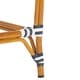 preview thumbnail 54 of 68, SAFAVIEH California Outdoor Bistro 26-inch Counter Stool with Arms - 23" W x 26" D x 43" H