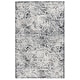 preview thumbnail 5 of 27, SAFAVIEH Handmade Ebony Tram Modern Wool Rug 3' x 5' - Black/Ivory - Rectangle