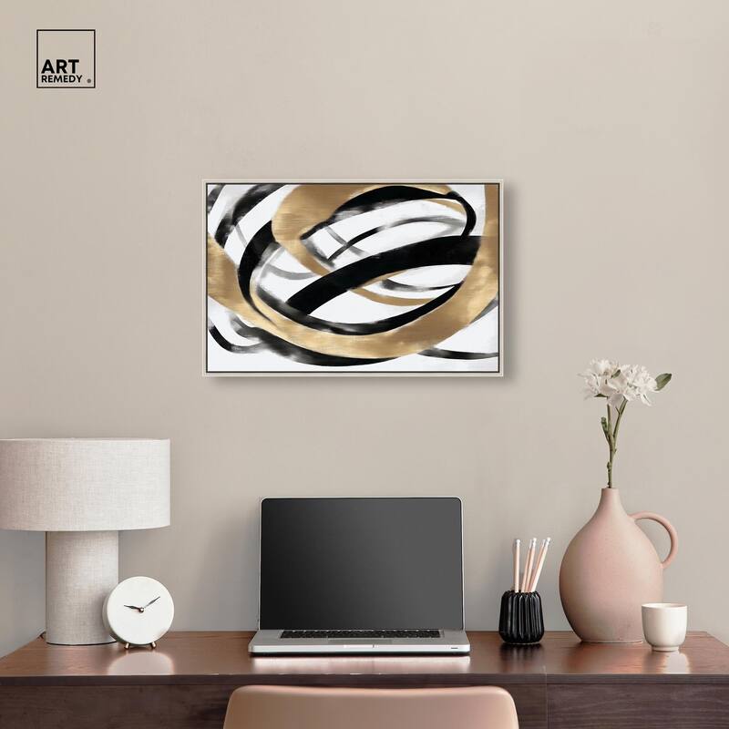 Loops of Luxury I Canvas by Art Remedy