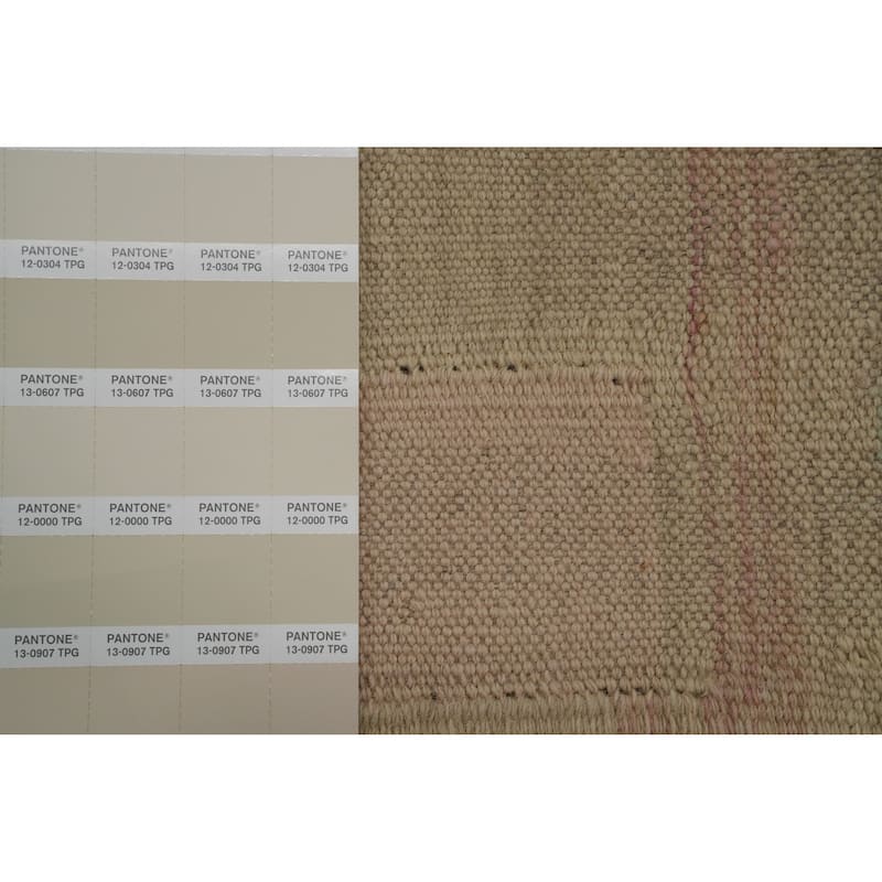 Hand Woven Oriental 100% Wool Carpet Southwestern Tribal Multi-Colored Kilim Area Rug - 7' 10'' X 4' 9''