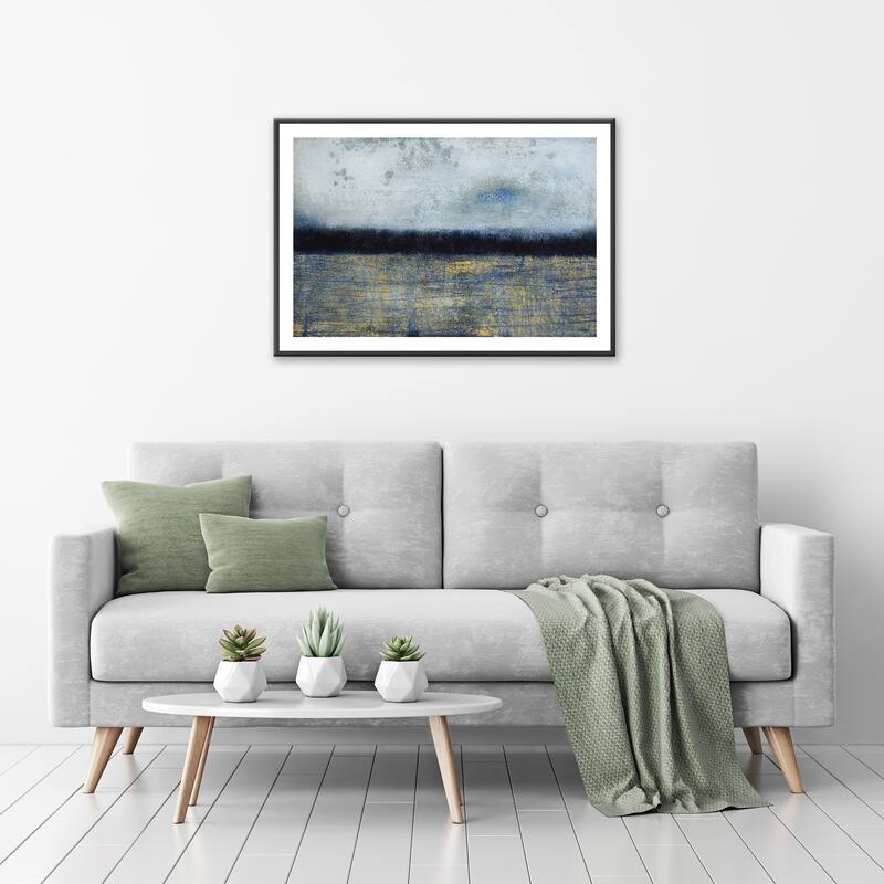 Somber Haze Framed Print Wall Art by Norman Wyatt Jr.