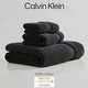 preview thumbnail 18 of 27, Calvin Klein Iconic Solid Cotton 3 Piece Towel Set - 3 Piece White