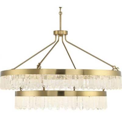 Savoy House 7-1622-117 Landon 45" Wide LED Crystal Ring Chandelier